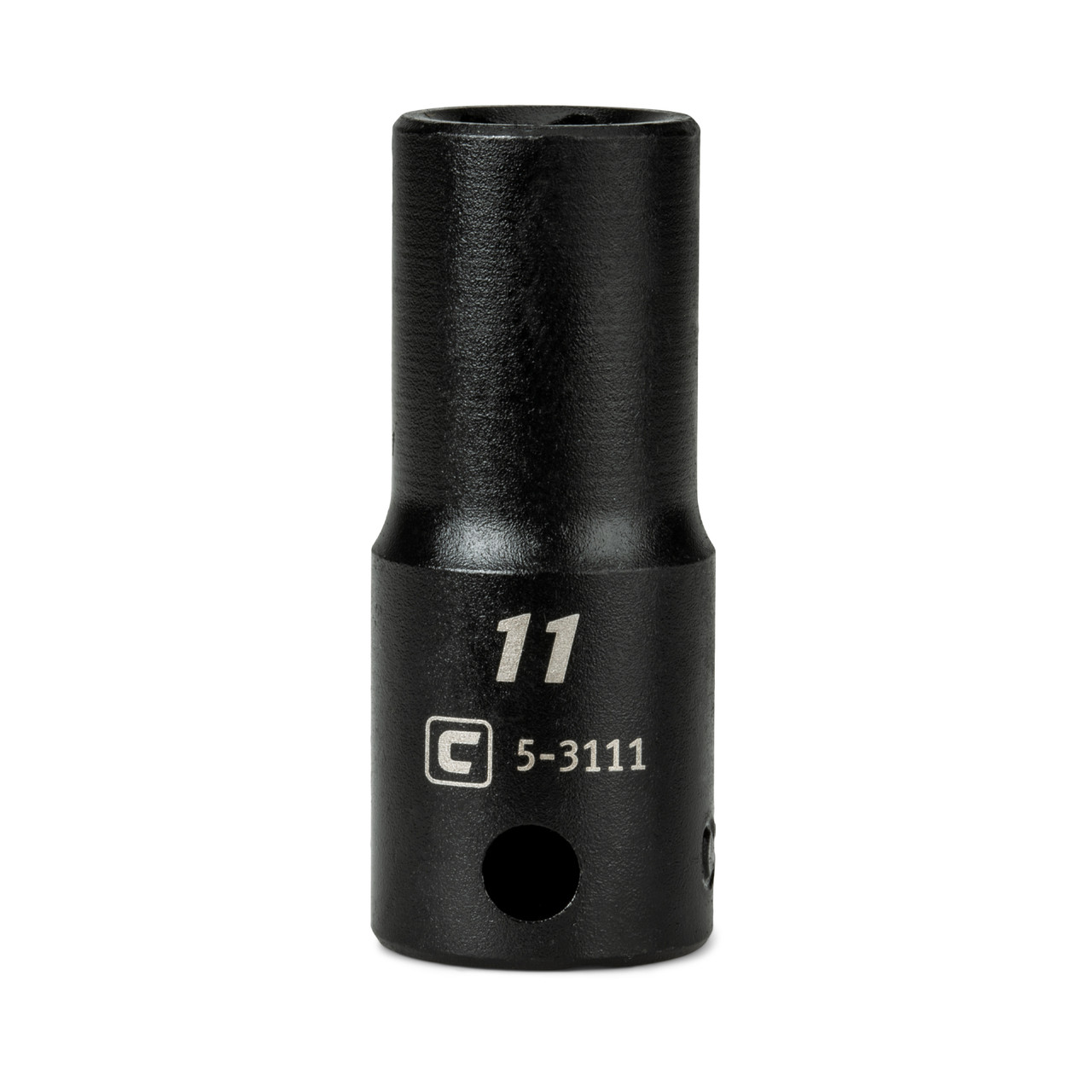 Capri Tools 3/8 in. Drive 11 mm Semi-Deep Impact Socket