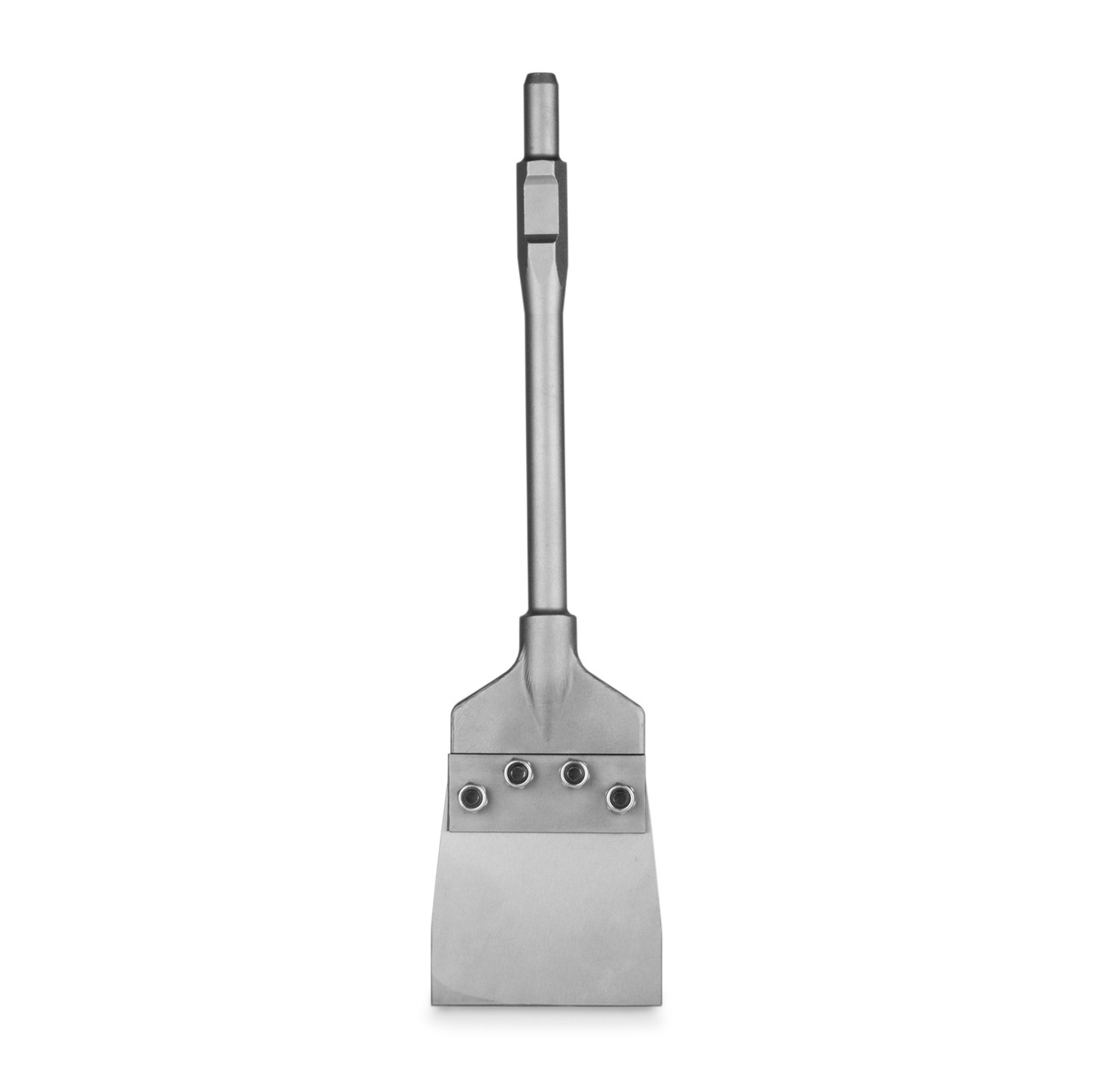 TR Industrial 6 in. x 25 in. Floor Scraper with Blade Chisel, TR-One Shank for TR Industrial TR-100 and TR-300 Series Demolition Hammers