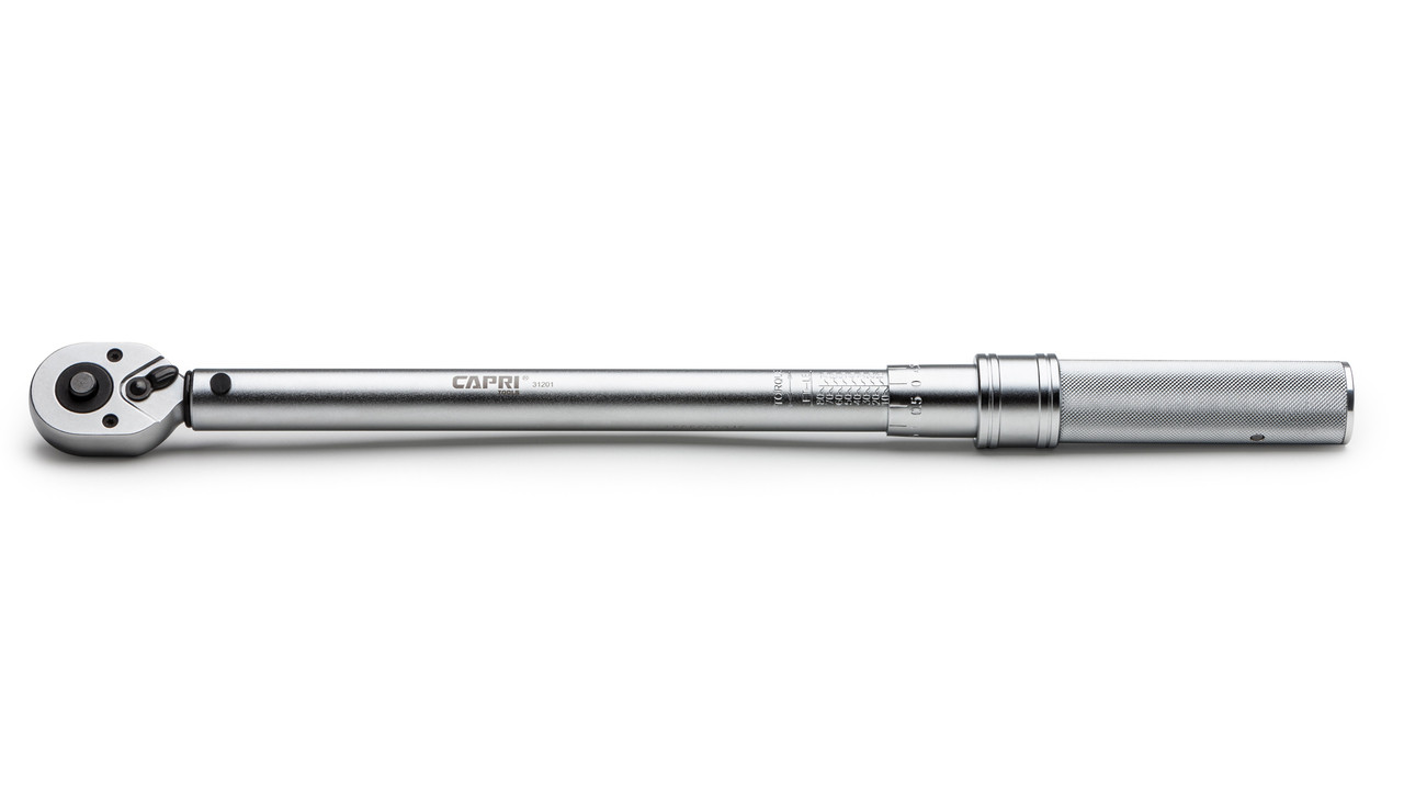 Capri Tools Industrial Series 3/8in 15-75 FT-LB Torque Wrench