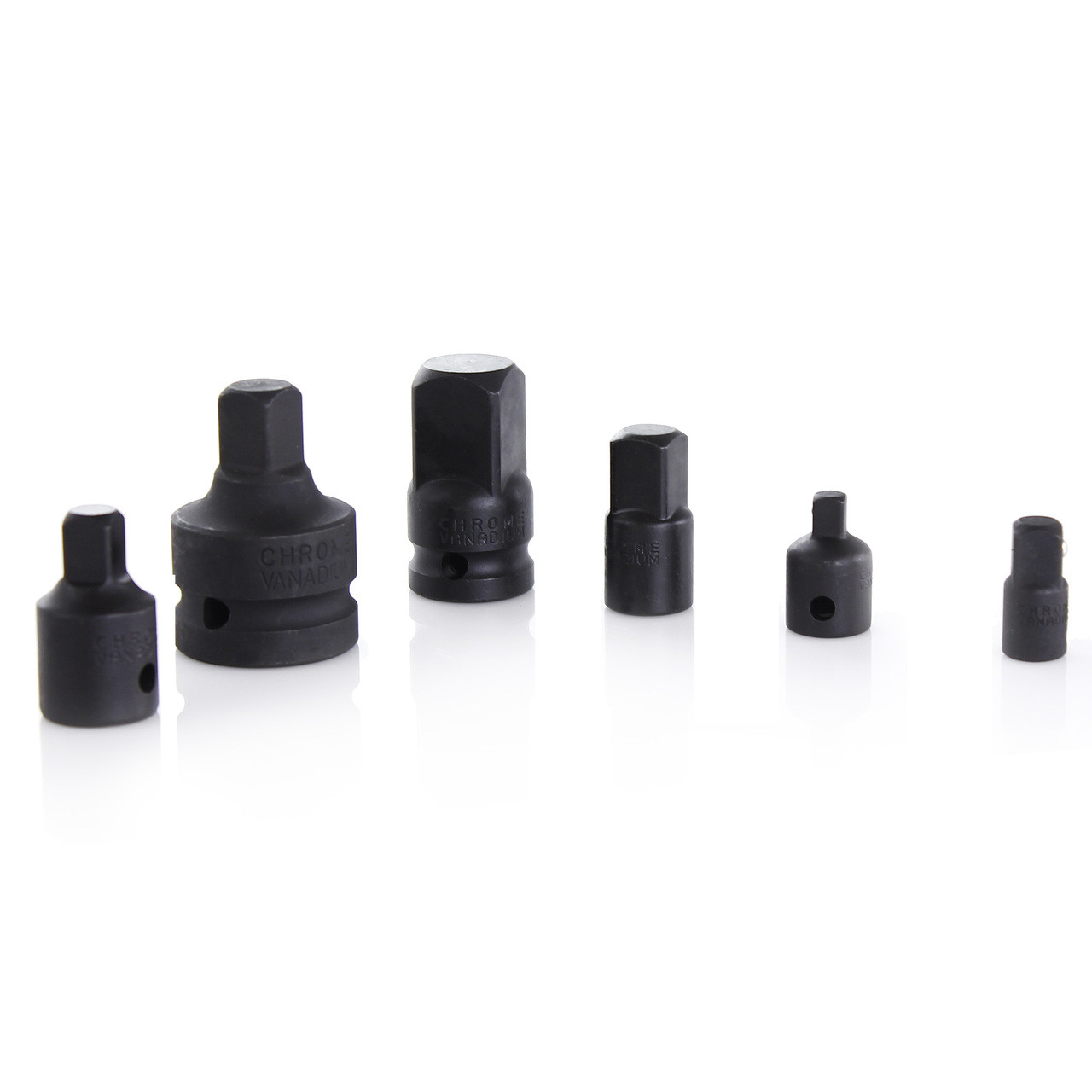 Capri Tools 6-Piece Impact Socket Adapter and Reducer Set