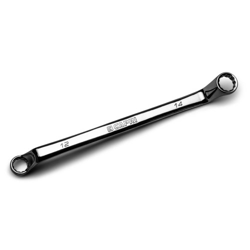 Capri Tools 12 x 14 mm 75-Degree Deep Offset Double Box End Wrench