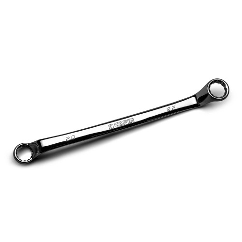 Capri Tools 20 x 22 mm 75-Degree Deep Offset Double Box End Wrench