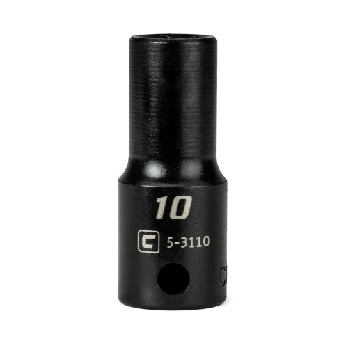 Capri Tools 3/8 in. Drive 10 mm Semi-Deep Impact Socket