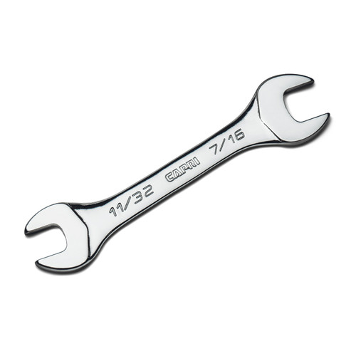 Capri Tools 11/32 in. x 7/16 in. Slim Mini Open End Wrench, SAE