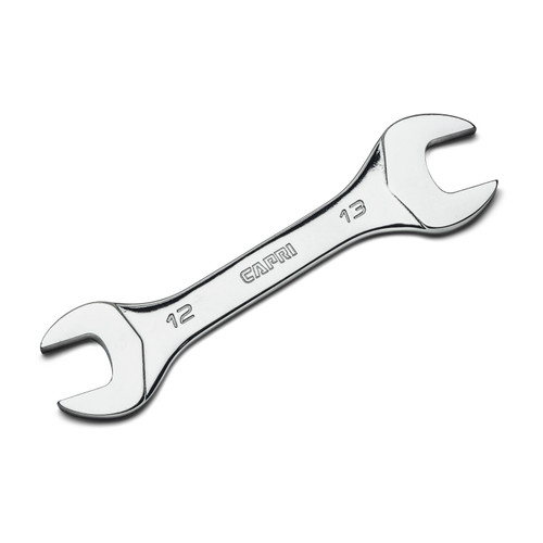 Capri Tools 12 mm x 13 mm Slim Mini Open End Wrench, Metric