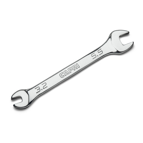 Capri Tools 3.2 mm x 5.5 mm Slim Mini Open End Wrench, Metric