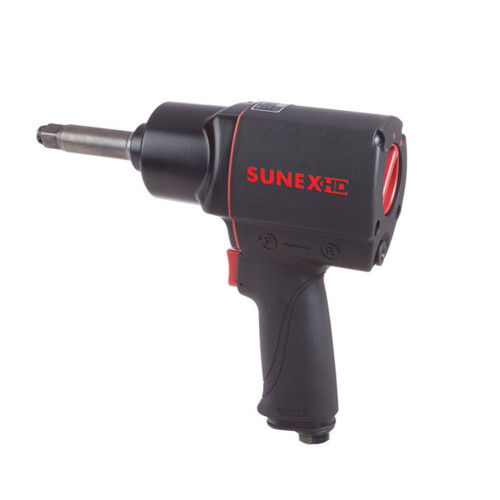 Sunex Tools 1/2-Inch Quiet Air Impact Wrench with 2-Inch Ext. Anvil