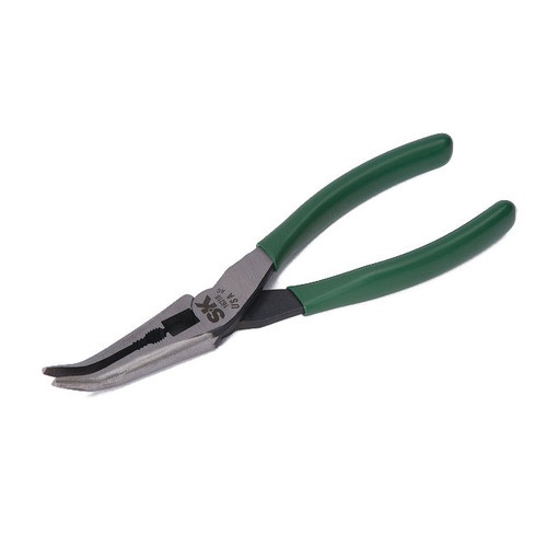 SK Hand Tool 8-Inch Long Nose Pliers, 7/16-Inch Jaw