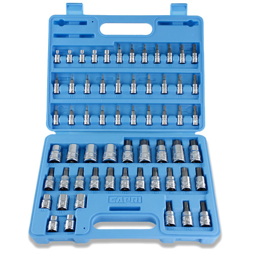 Capri Tools 60-Piece Master Torx Socket Bit Set