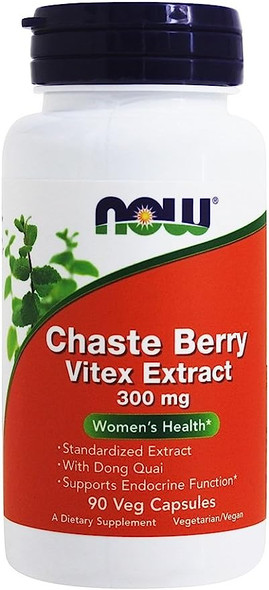 NOW Foods - Chaste Berry Vitex Extract Women's Health Support
