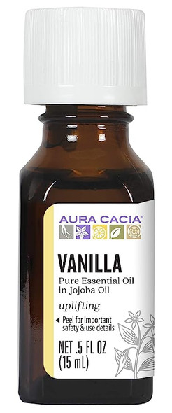 Aura Cacia Essential Oil, Uplifting Vanilla