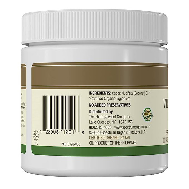 Spectrum Essentials Organic Virgin Coconut Oil