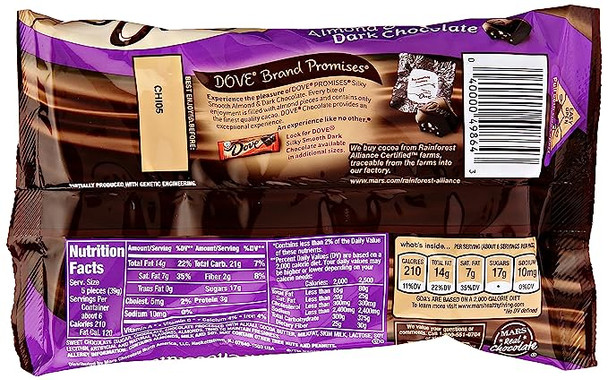 Dove Silky Smooth Promises Almond and Dark Chocolate