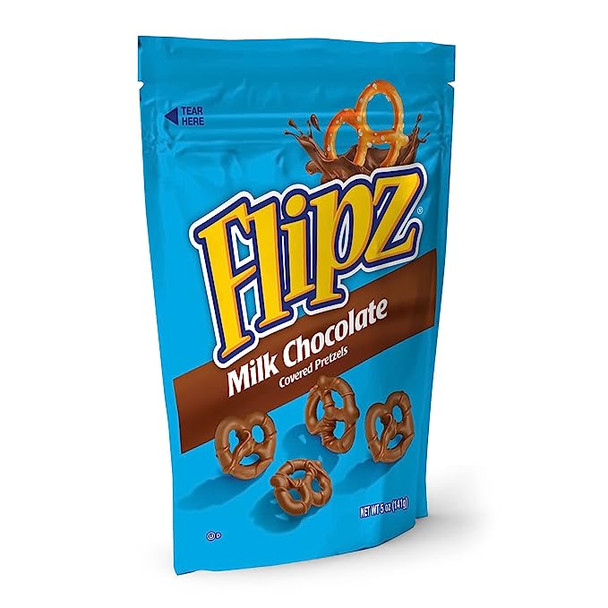 Flipz Milk Chocolate Covered Pretzels