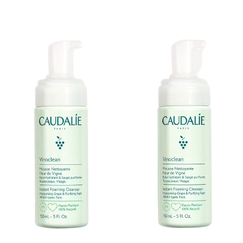 CAUDALIE VINOCLEAN MOUSSE LIMPIADORA PACK 2
