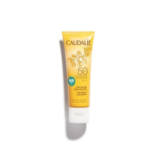 Caudalie crema solar facial antiarrugas SPF 50+ 50 mL