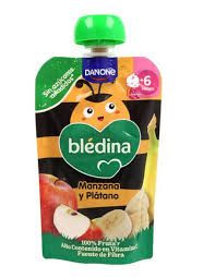 BLEDINA POUCH MANZANA Y PLATANO  1 POUCH 100 G