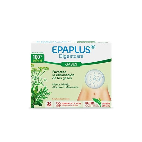 Epaplus digestcare gases 30 comprimidos