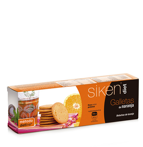 Sikendiet galletas naranja 15 UDS