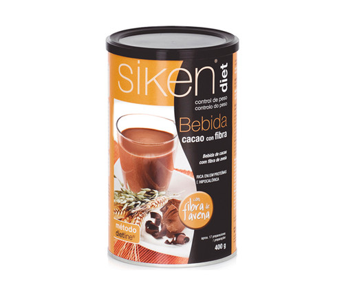 Sikendiet bebida cacao fibra 400 g
