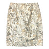 Hilton Hollis Leaf Print Skirt-Back