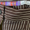 Urban Renewal Stretch Pleated Waist Wavy Pinstripe Trousers-Label