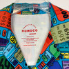 Homoco Multicolor Price Tags Camp Collar Shirt-Label