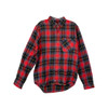 Burkman Bros Red and Black Flannel Button Down-Thumbnail