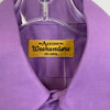 Vintage Arrow Weekender Purple Button Down-Label