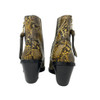 & Other Stories Snakeskin Embossed Ankle Boots-Back
