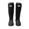Hunter Black Willow Wanderer Tall Sherpa Snow Boot-Front2
