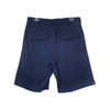 Alex Mill Navy Palm Tree Painted Pleated Shorts-Back