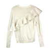 Apiece Apart Sterre Ruffle Crewneck-Back