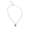 Kozakh Gold Filled Pearl Dangle Necklace-Thumbnail