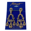 Monet Vintage Collection Dangle Earrings-Front