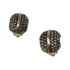 Curved Geometric Clip on Earrings-Thumbnail