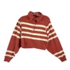 Tanya Taylor Cropped Striped Sweater-Thumbnail