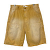 Urban Outfitters Cut Off Carpenter Shorts-Beige front