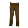 Peruvian Connection Brown Skinny Fit Stretch Moto Pants-Thumbnail