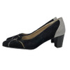 Hasley Suede Court Shoes-Side