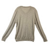 Luca Faloni Beige Heather Cashmere and Silk Blend Sweater-back