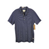 Surfside Supply Striped Jersey Polo-blue front