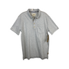 Surfside Supply Striped Jersey Polo-gray front