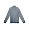 Surfside Supply Micro Stripe Half Zip Pullover-blue back