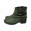 Miz Mooz Ankle Strap Detail Boots-green side