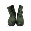 Miz Mooz Ankle Strap Detail Boots-green front