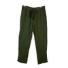 Lilla P Cotton Voile Easy Pant-Green Front