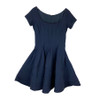 Zac Posen Fit & Flare Contrast Stitch Dress-Thumbnail