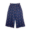 Apiece Apart Navy and Orange Shibori Dot Print Riva Pant-Thumbnail