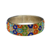 Floral Embellished Bangle-Front